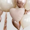 A combination of golden and off-white balloons is used to decorate wedding party and celebration Settings, creating an atmosphere and providing decorative items Application Scenario